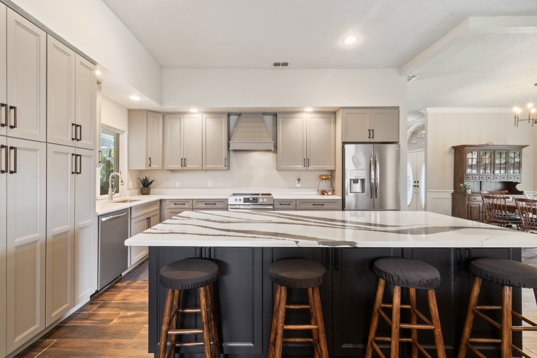 Beautifully prepared kitchen in a Central Florida home ready for sale