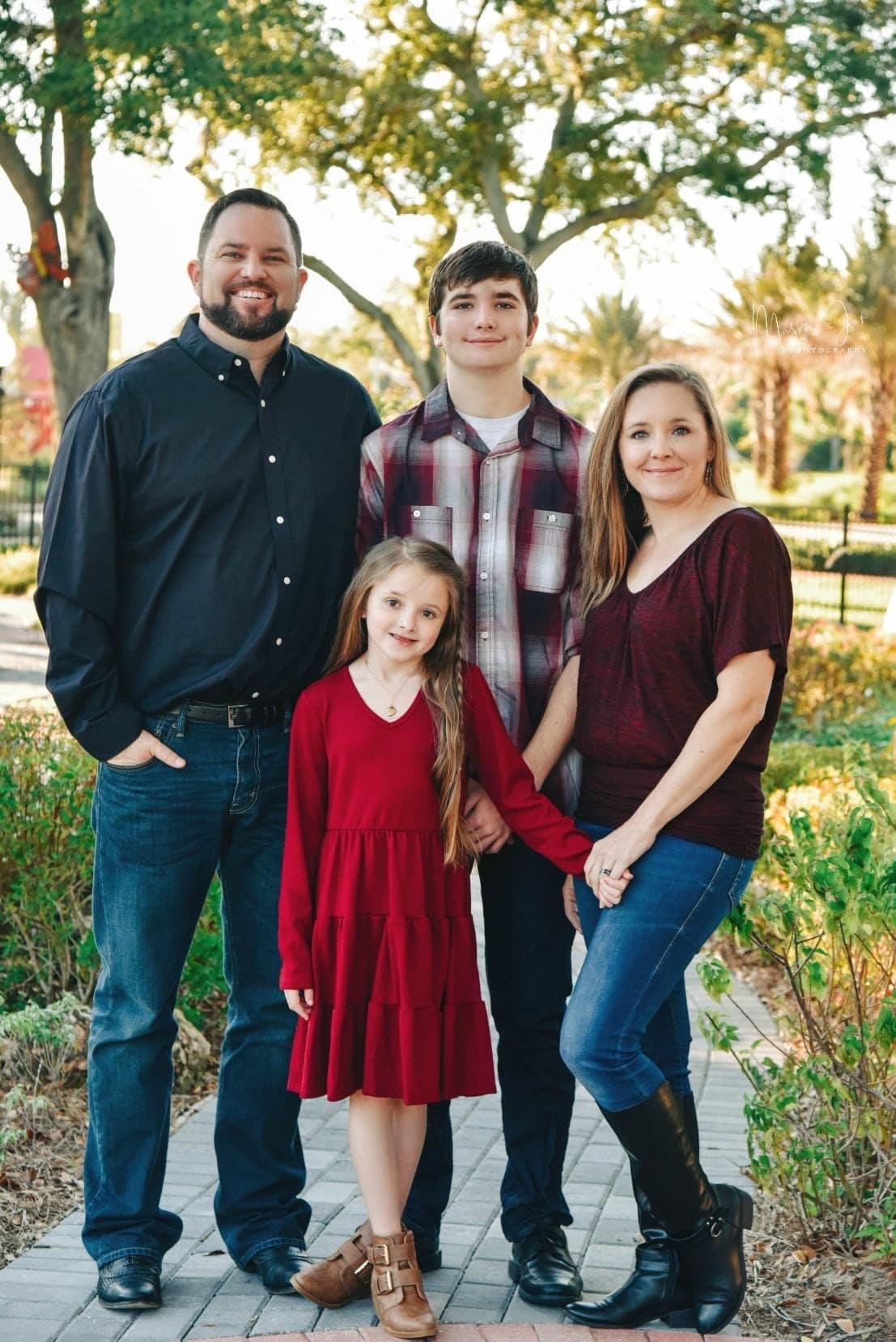 The Renfro family, a few years back